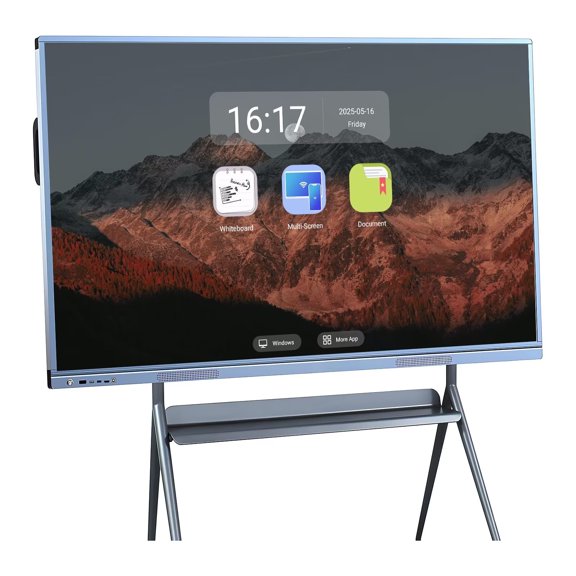 BELNET 55 Inch 4K Smart TV Dual OS System & Multi-Touch Screen Mirroring Family Room Entertainment Hub​(Include Wall Mount)