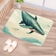 thumbnail image 5 of Whale Non-Slip Polyester Door Rug Chair Mat Kitchen Rugs, Machine Washable, 5 of 6