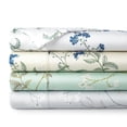 thumbnail image 2 of Southshore Fine Linens Myosotis Scorpioides Printed 300 Thread Count 100-percent Cotton Sateen Sheet Set by, 2 of 4