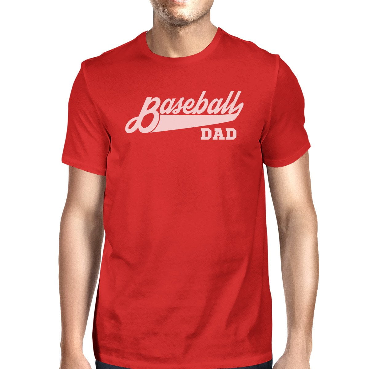 Men's Personalized Baseball T Shirt Custom Baseball Dad Shirt