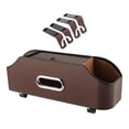 thumbnail image 2 of jinwen Car Seat Back Organizer Tissue Box Storing Paper Towels Backseat Storage Box Brown, 2 of 7