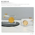 thumbnail image 5 of HEANUJJ 1Set Gold Metal Crystal Camera Statue Home Decoration present Simple Artistic Design 5.1x3.5x2.6in, 5 of 8