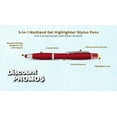 thumbnail image 3 of 10 Maitland Gel Highlighter Stylus Pens Pack - Ballpoint, Black Ink - Red, 3 of 5