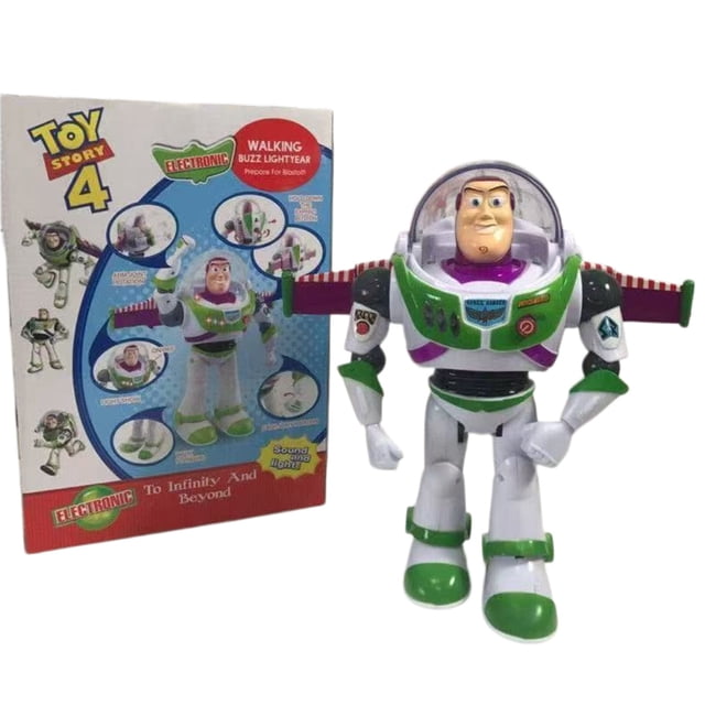 JWCJ Space Superhero Toy, 11" Intergalactic Ranger Action Figure in Gift Box for Kids & Adult Collectors, With Wings