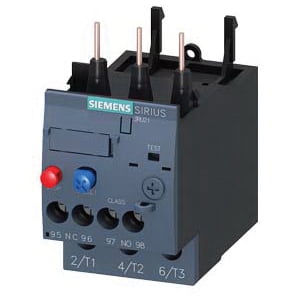 Siemens OverloadRelay, IEC, Thermal, Auto/Manual 3RU21264NB0