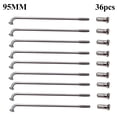 thumbnail image 1 of Visland 36 Pcs Bicycle Spokes Long Lasting Muti-Function Lightweight Mountain Bicycle Spokes for Bicycle, 1 of 8