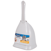 Petmate Scoop 'N' Hide Cat Litter Scoop with Discreet Litter Scoop Holder, White