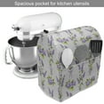 thumbnail image 2 of Garden Art Stand Mixer Cover, Botanical Bouquets of Lavender and Hydrangea Flowers Bridal Spring, Kitchen Appliance Organizer Bag Cover with Pockets, 5 Quarts, Pale Grey Lavender Green, by Ambesonne, 2 of 4