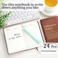 thumbnail image 3 of Cuaderno Chiisong A6 de Cuero con 24 blocks de notas motivacionales en colores, 3 of 7