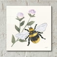 thumbnail image 4 of Epic Art 'In the Garden Bee by Courtney Prahl, Acrylic Glass Wall Art, 12"x12", 4 of 8