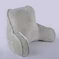 thumbnail image 6 of Home Soft Things Super Soft Bedrest Pillow w/ Arms - 20x18x17" - Light Grey, 6 of 7