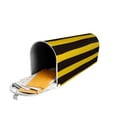 thumbnail image 6 of Fotbe Bee Stripe Mailbox Covers Post Letter Box Cover Garden Decor Standard Size-21x18 in, 6 of 9