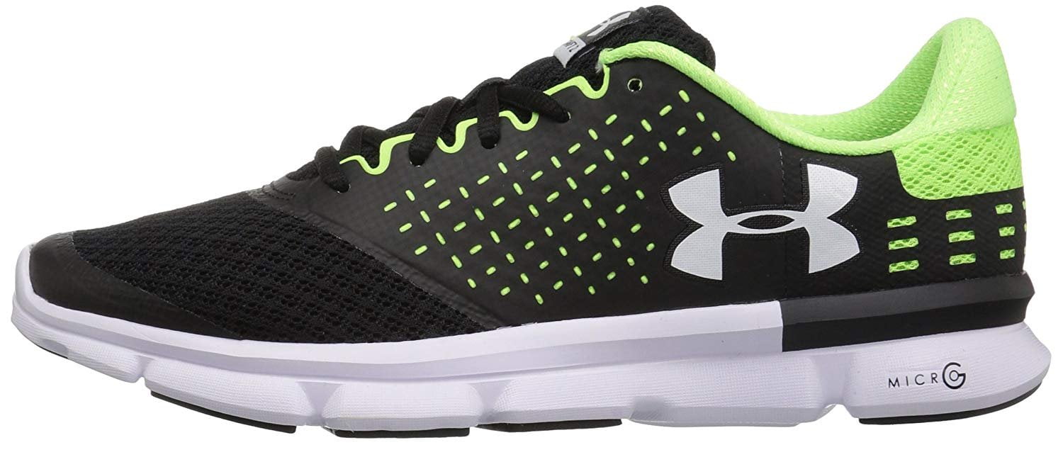 Under Armour UA Micro G Speed Swift 2 Mens Running Shoes Sports Trainers Black 