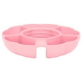 thumbnail image 4 of <p>Snack Bowl For 40oz Cup Silicone Divided Serving Tray Divided Serving Tray Snack Divider Tray 5 Grid Silicone Divided Serving Tray Snack Divider Divided Container Round Serving, 4 of 7