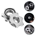 thumbnail image 1 of BESTYASH Dumbbell Lock Collars Hex Nuts Cast Iron Weight Lifting For Workout 4Pcs, 1 of 8