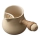 thumbnail image 2 of Tetera de cerámica con asa lateral, estufas portátiles, té hervido para hervir agua caliente, tetera para exteriores, hogar, Picnic, cocina , beige Soledad Tetera, 2 of 9