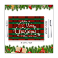 thumbnail image 2 of Sets de Table de Noël, Sets de Table Résistants à la Chaleur pour Table à Manger, Coton Lin Non-Tapis de Table pour Vacances, 2 of 5