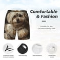 thumbnail image 3 of Cauagu Maillot de Bain Homme Séchage Rapide avec Doublure de Compression - Petit, 3 of 6