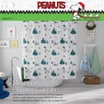 thumbnail image 3 of Cortina de ducha Franco Peanuts Snoopy Puffer Coat 72x72, 3 of 6