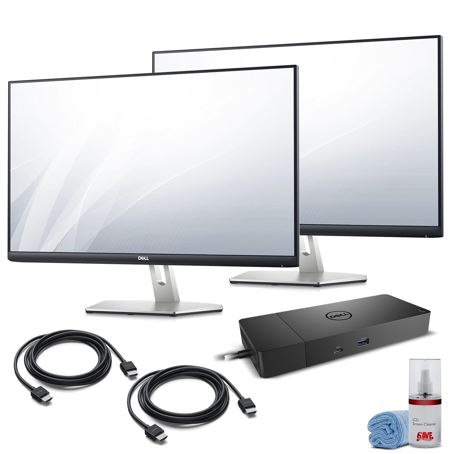 2 x Dell S2721HN 27 2 x Dell S2721HN 27