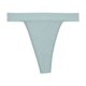 thumbnail image 3 of Gibobby Paquete de Tanga para dama Pantalones de pierna plana de algodón para mujer, ropa interior sin costuras de Color sólido de cintura media transpirable Sexy(Verde de menta,CH), 3 of 4