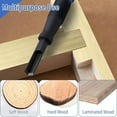 thumbnail image 3 of 2 Pcs Corner Chisel, 90° Square Mortise Hinge Recess Wood Chisel Tool for Cutting Mortised Door, 3 of 7