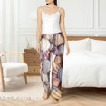 thumbnail image 6 of Lsque Sea Shells Print Women's Pajama Pants, Lounge Pant - Comfortable Home Wear,Elastic Waistband, Stylish Design-X-Large, 6 of 9