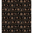 thumbnail image 3 of Ambesonne Aboriginal Duvet Cover Sets, Abstract Dots and Waves, 2-Twin, Charcoal Grey Orange, 3 of 3