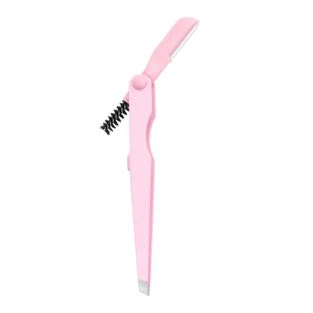 Pinzas para cejas jinwen multifuncional Rosa
