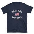 thumbnail image 1 of Hanford California Patriot Men's Cotton T-Shirt, 1 of 1