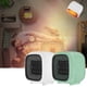 thumbnail image 1 of Mini calefactor de sobremesa - Calefactor cerámico de 800W con protección contra sobrecalentamiento y volcamientos, 2 modos de calefacción, ventilador silencioso para oficina en casa, blanco o verde, 1 of 6