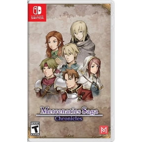 Restored Mercenaries Saga Chronicles (Nintendo Switch, 2018) RPG Game (Refurbished)