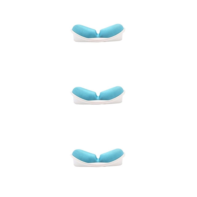 Guardoinrt PC Computer 3D Wrist Rest Silica Gel Hand Pillow Mouse Pad Laptop Desktop Anti -skid Mouse Pad blue 3Set