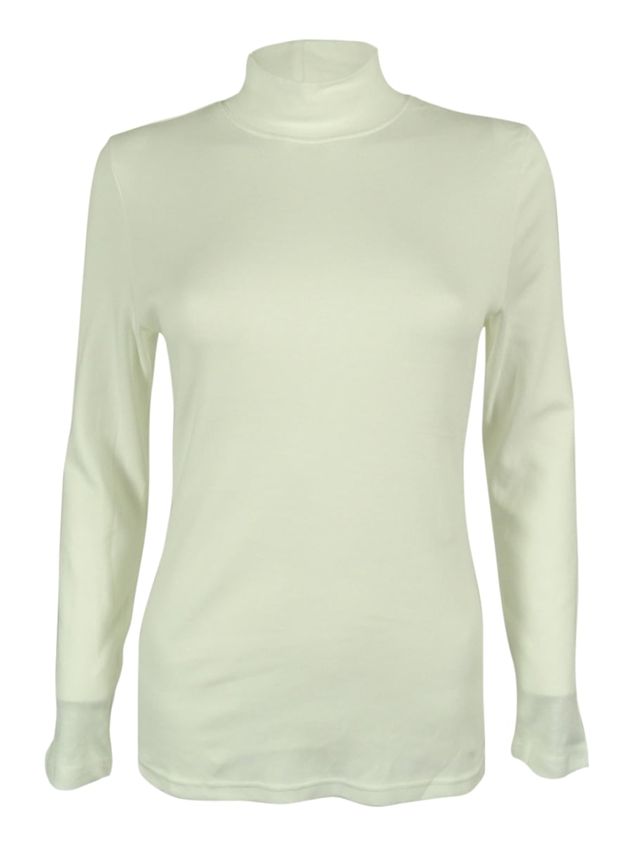 Women's mock turtleneck walmart Clearance