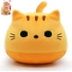 thumbnail image 1 of Xishao Lindos juguetes de almohada de peluche de gato grueso, 9 pulgadas, Kawaii amarillo de peluche de gato suave, almohada de peluche para gatos, almohada de felpa de gato para niños, cumpleaños,/p> Xishao Juguetes, 1 of 2