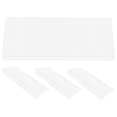 thumbnail image 3 of FUTUREORYY 4Pcs Simple Design PVC Shower Splash Guard for Homeowners Bathroom Accessory, 3 of 8