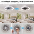thumbnail image 2 of serony Quiet And Powerful Ceiling Fan With for any room, Remote Control Ceiling Fan With Light And Control Fans, 2 of 6