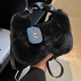 thumbnail image 3 of Bolso de moda para mujer y niña, bolso de piel sintética, correa de hombro ajustable, moda, 3 of 7