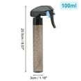 thumbnail image 4 of Unique Bargains 1 Pc Refillable Spray Bottles Hair Spray Bottles for Hair 100ml Gray, 4 of 6