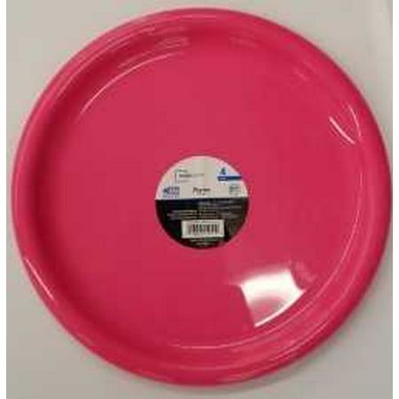 Mainstays Pink Plate, 4 Pack