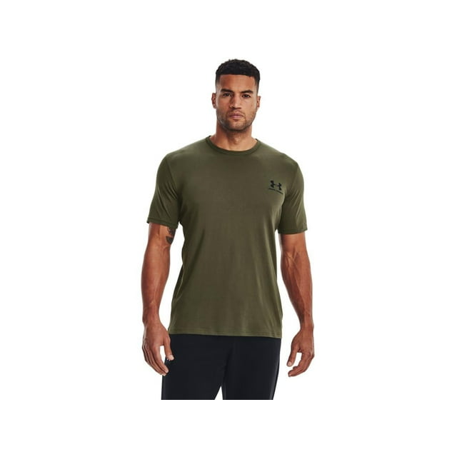 Camiseta Under Armour Sportstyle con pecho izquierdo y manga corta para hombre