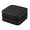 Black, variant on Dalrosia Travel Jewelry Box, Small Jewelry Travel Organizer Case for Girls Women
