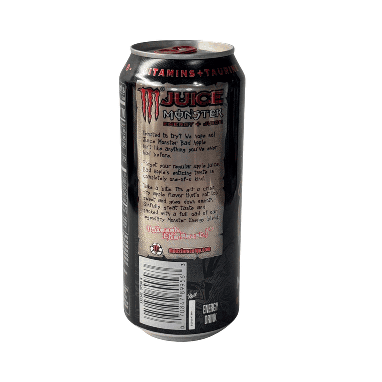 Monster Energy Juice Bad Apple, 16 Oz Can -24 Pack - Walmart.com