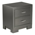 thumbnail image 5 of FOA Santi 6pc Gray Wood Bedroom Set- Cal King+2 Nightstands+Chest+Dresser+Mirror, 5 of 17