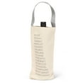 thumbnail image 1 of Types Of Wines Bottle Tote Bag, 1 of 1