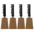 thumbnail image 1 of Campanas de vaca de 9 pulgadas para juegos de fútbol, 4 piezas de campanas metálicas ruidosas para eventos deportivos., 1 of 7