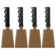 thumbnail image 1 of Campanas de vaca de 9 pulgadas para juegos de fútbol, 4 piezas de campanas metálicas ruidosas para eventos deportivos., 1 of 7