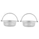 thumbnail image 1 of Anti-Clogging Kitchen Sink Strainer Stainless Steel Silver for Drain Maintenance Filter Food Residues 2Pcs, 1 of 4