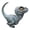 A, variant on Dserhfy Realistic Dinosaur Figurine Resin Dinosaur Statue Weather-Resistant Outdoor Dinosaur Decoration Unique Gift for Kids