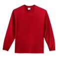 thumbnail image 1 of Port et Compagnie PC61LS T-Shirt Essentiel pour Adulte LS Rouge TTG, 1 of 1